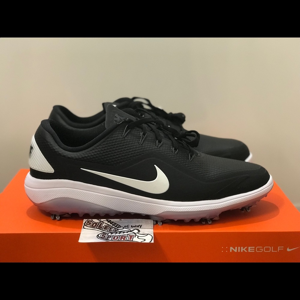 NEW Nike React Vapor 2 Golf Shoes Black TW Wide - Picture 2 of 8